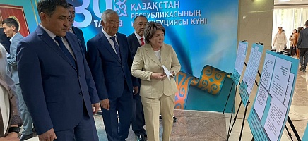 Историко-документальная выставка Архива Президента РК представлена в Таразе фото галереи 1